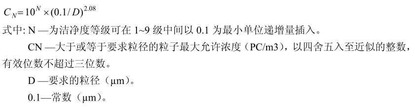 潔凈室潔凈度的等級(jí)標(biāo)準(zhǔn) 潔凈室潔凈度的等級(jí)標(biāo)準(zhǔn)